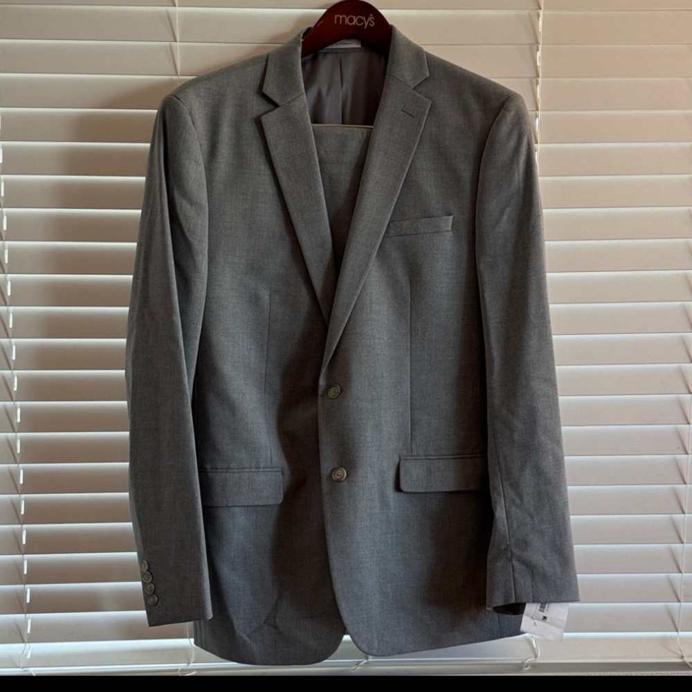 Macy's grey  Suit men